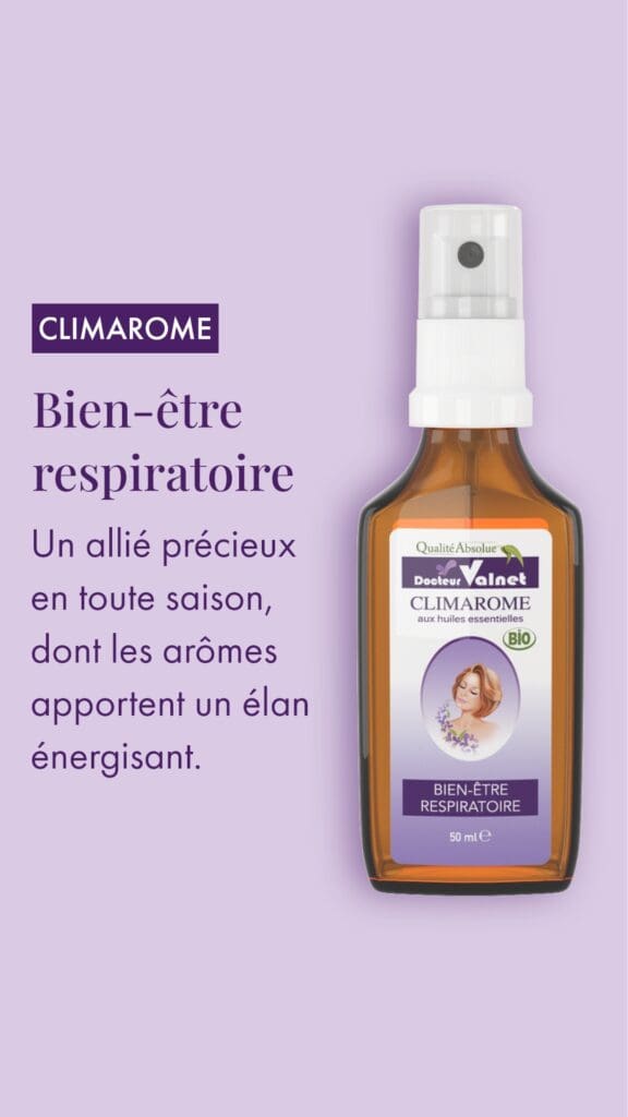 Climarome, un allié précieux en toute saison, dont les arômes apportent un élan énergisant.