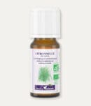 Flacon 10 ml d'huile essentielle de citronnelle de java. Certifiée label AB, Agriculture Biologique.