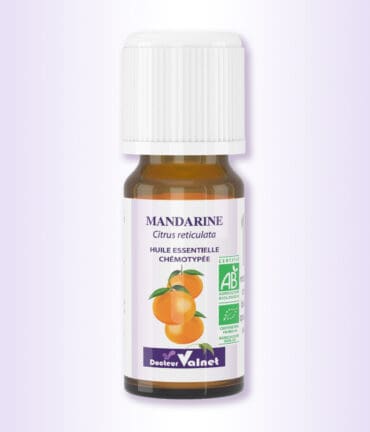 flacon 10 ml d'huile essentielle de mandarine du Dr. valnet