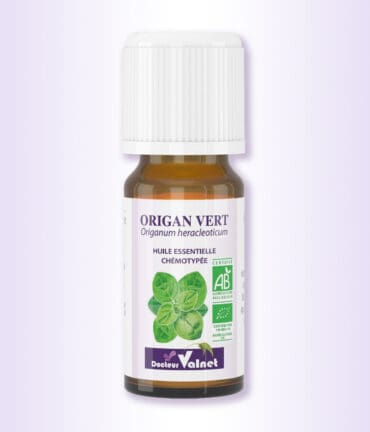Flacon de 10 ml d'huile essentielle d'Origan vert du docteur valnet