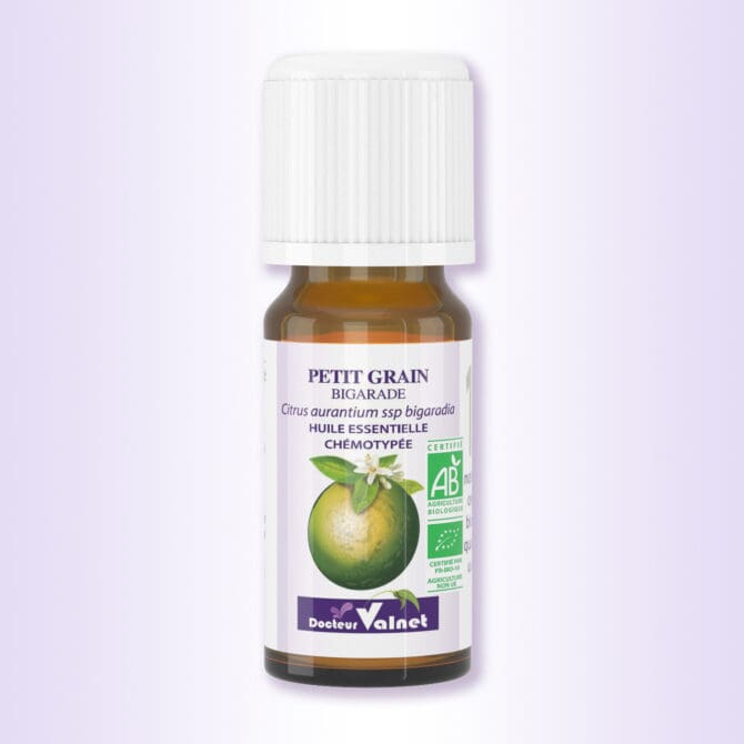 Flacon de 10 ml d'huile essentielle de Petit grain bigarade du docteur valnet