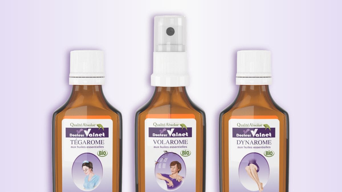 Les 3 préparations aux huiles essentielles 100% BIO du Docteur Valnet pour l'été