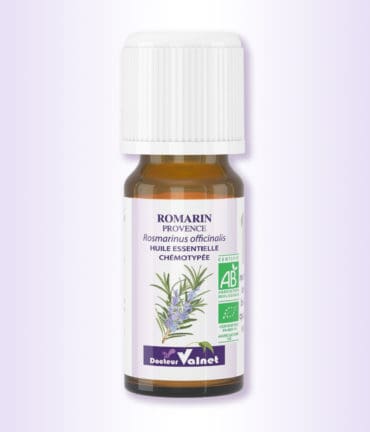 Flacon de 10 ml d'huile essentielle de Romarin de provence du docteur valnet