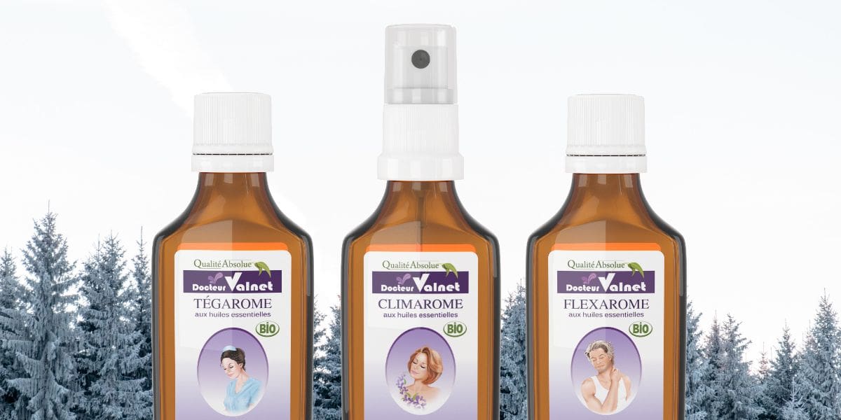 3 préparations pour le ski, Tégarome, Climarome et Flexarome