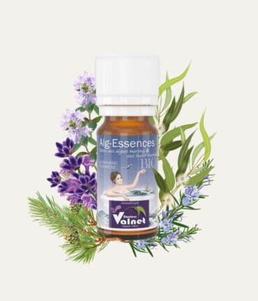 flacon 10 ml de la préparation alg-essence du Dr. Valnet.